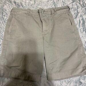 J. Crew Light Green Flat Front Shorts bin5